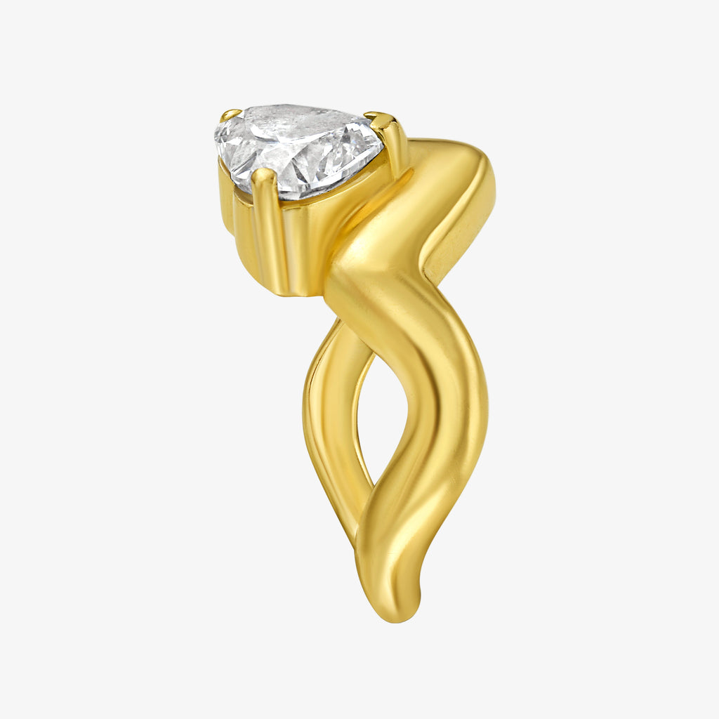 Heartbeat Pinky Ring