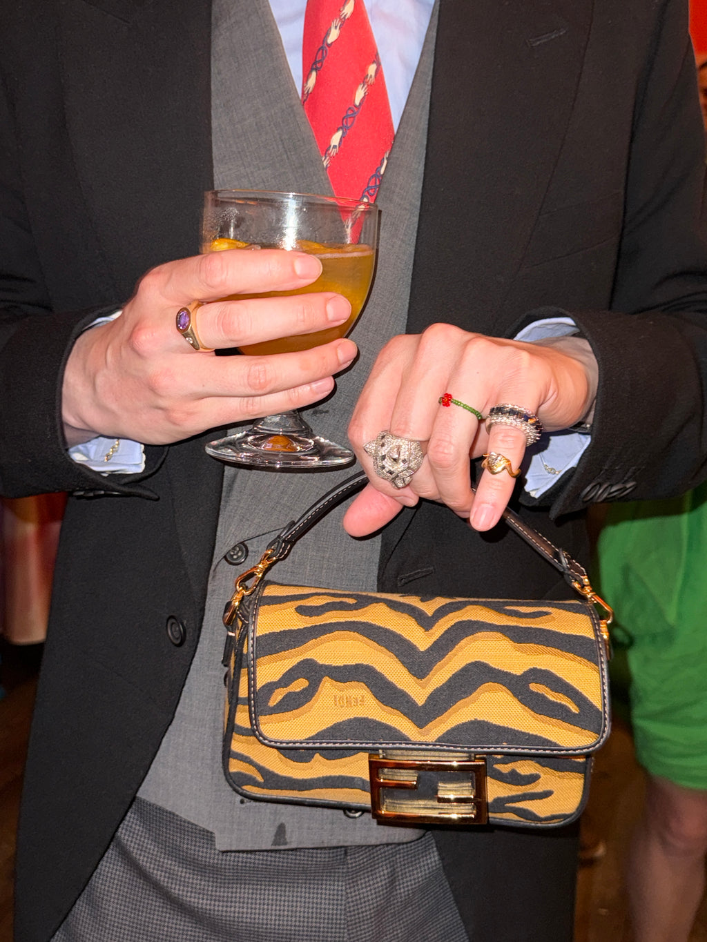 Heartbeat Pinky Ring