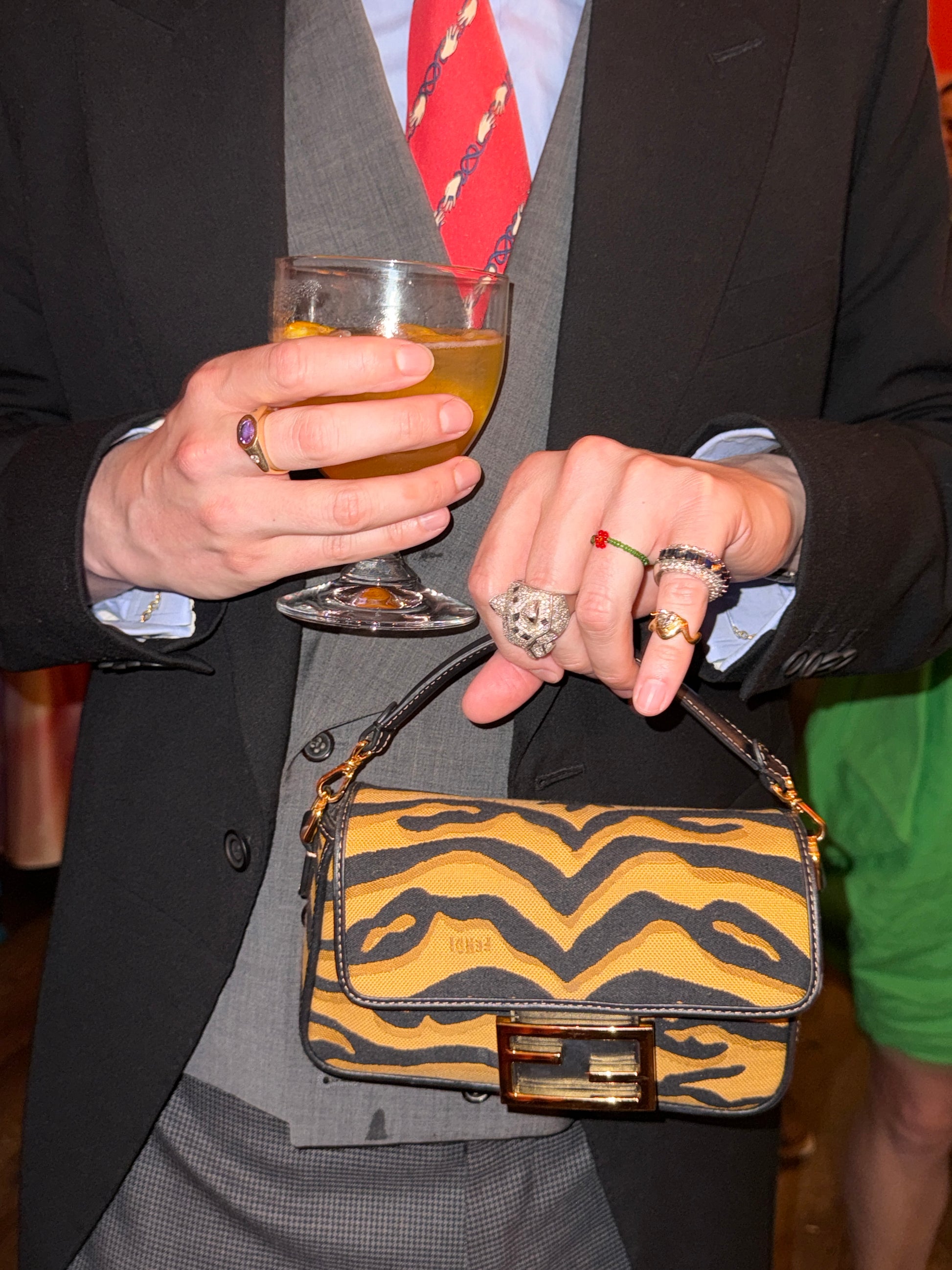 Heartbeat Pinky Ring