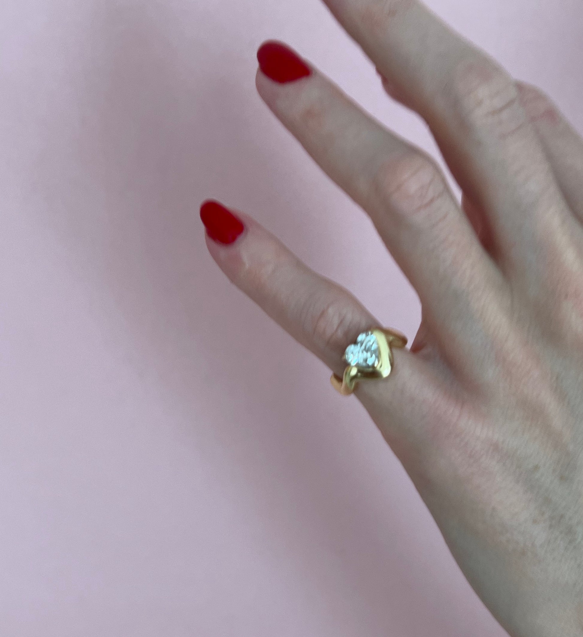 Heartbeat Pinky Ring